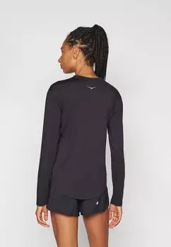 Рубашка с длинным рукавом ESSENTIAL TEE HOKA, черный