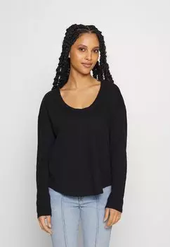 Рубашка с длинным рукавом GAP, черный