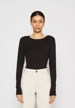 Рубашка с длинным рукавом GAP, черный