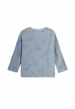 Рубашка с длинным рукавом GIRAFFE TEXTURED REGULAR FIT JoJo Maman Bb, синий