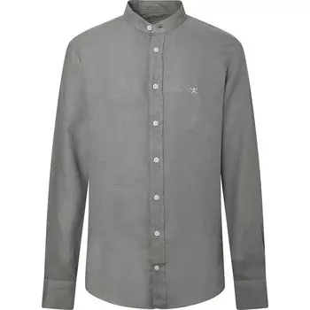 Рубашка с длинным рукавом Hackett Garment Dyed P, зеленый
