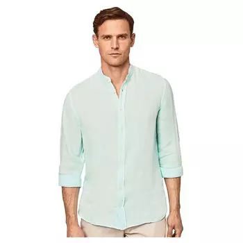 Рубашка с длинным рукавом Hackett Garment Dyed P, зеленый