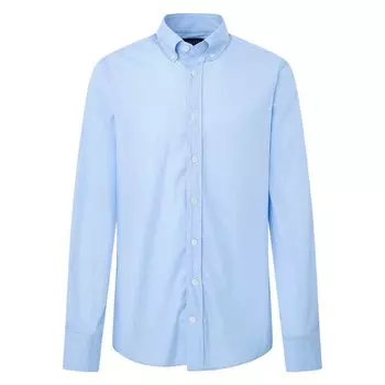 Рубашка с длинным рукавом Hackett Mini Gingham Fil Coupe, синий