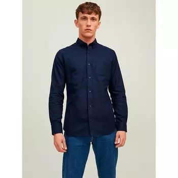 Рубашка с длинным рукавом Jack & Jones Brook Grindle, синий