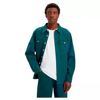 Рубашка с длинным рукавом Levis Classic Worker, зеленый