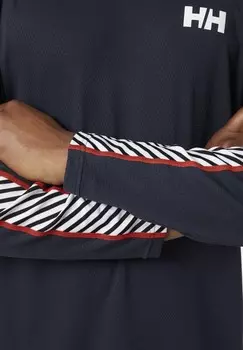 Рубашка с длинным рукавом LIFA ACTIVE STRIPE CREW Helly Hansen, темно-синий