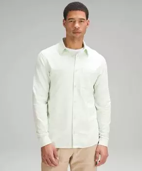 рубашка с длинным рукавом Lululemon, зеленый