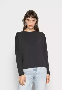 Рубашка с длинным рукавом Monki, черный