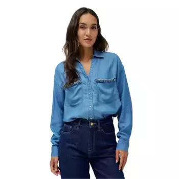 Рубашка с длинным рукавом Salsa Jeans 21009404, синий