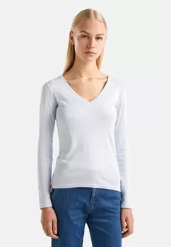 Рубашка с длинным рукавом United Colors of Benetton, синий