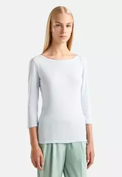 Рубашка с длинным рукавом United Colors of Benetton, синий