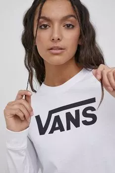 Рубашка с длинным рукавом Vans, белый