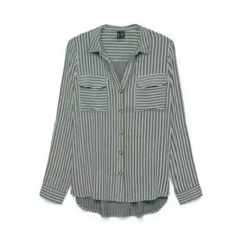 Рубашка с длинным рукавом Vero Moda Bumpy, зеленый