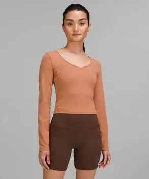 Рубашка с длинными рукавами Align Lululemon