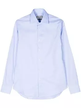 Рубашка с длинными рукавами Canali, синий