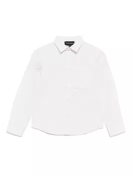Рубашка с длинными рукавами Emporio Armani Kids, нейтральный
