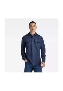 Рубашка с длинными рукавами G-Star Raw, синий