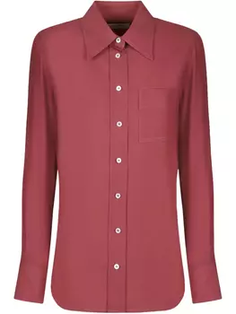 Рубашка с длинными рукавами Lanvin, розовый