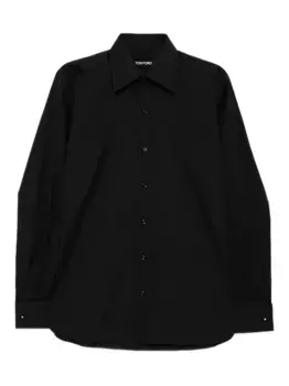 Рубашка с длинными рукавами TOM FORD, черный