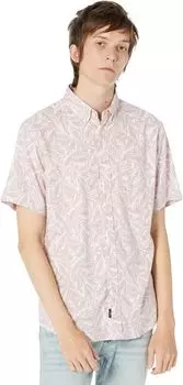 Рубашка с коротким рукавом Faherty, цвет Quartz Leaf Print