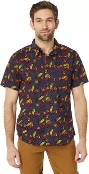 Рубашка с коротким рукавом Fletch Toad&Co, цвет Midnight Fruit Print