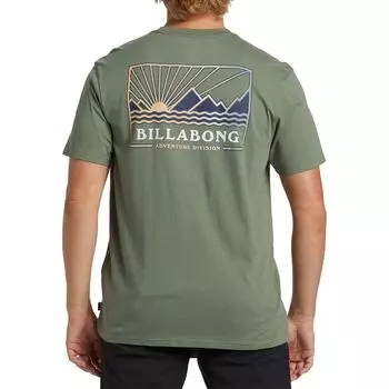 Рубашка с коротким рукавом Range Billabong, цвет fern