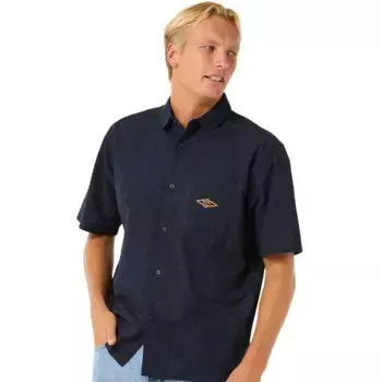 Рубашка с коротким рукавом Rip Curl Raw Energy, черный
