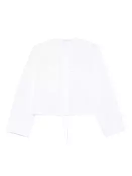 Рубашка с кулиской и карманом Givenchy, белый