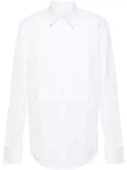 Рубашка с манишкой Lanvin, белый