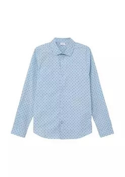 Рубашка s.Oliver Slim fit Button Up, светло-голубой