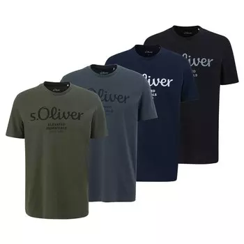Рубашка s.Oliver, темно-зеленый