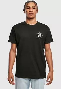 Рубашка с принтом Mister Tee, черный