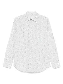 Рубашка с принтом Paul Smith, синий