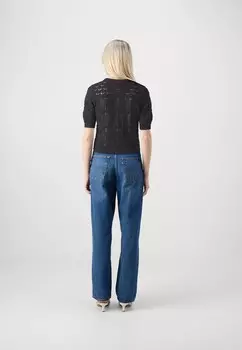 Рубашка с принтом VMALEXIA O-NECK Vero Moda, черный