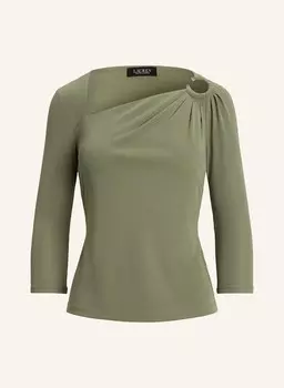 Рубашка с рукавами 3/4 Lauren Ralph Lauren, зеленый