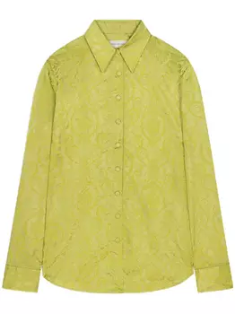 Рубашка с узором Baroque DRIES VAN NOTEN, желтый