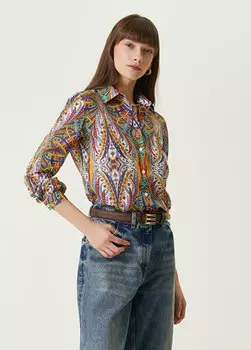 Рубашка с узором пейсли Etro