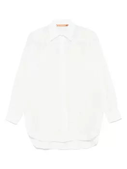 Рубашка с вышивкой Ermanno Scervino, белый