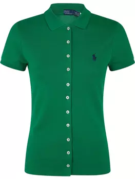 Рубашка с вышивкой «Поло-пони» Polo Ralph Lauren, зеленый