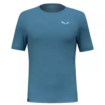 Рубашка Salewa, цвет blau/stahlgrau