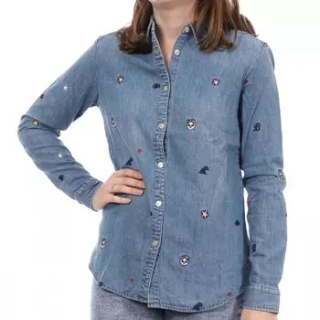 Рубашка Scotch & Soda 134816, синий