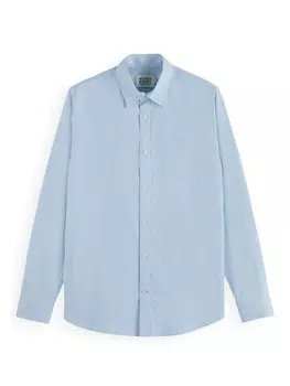 Рубашка Scotch & Soda CORE OXFORD SOLID, голубой