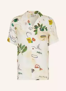 Рубашка SCOTCH & SODA Kurzarm-Regular Fit, экру