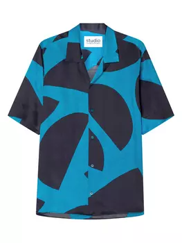 Рубашка Seidensticker Regular fit, бирюзовый