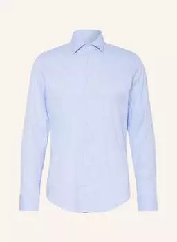 Рубашка seidensticker Slim Fit, светло-синий