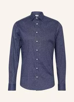 Рубашка seidensticker Slim Fit, темно-синий