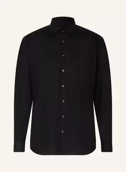 Рубашка seidensticker Tailored Fit, черный