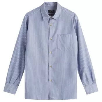 Рубашка Sela A.P.C., синий