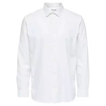 Рубашка Selected Ethan Classic Slim, белый