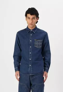 Рубашка SHIRT COACH, темно-синий деним
